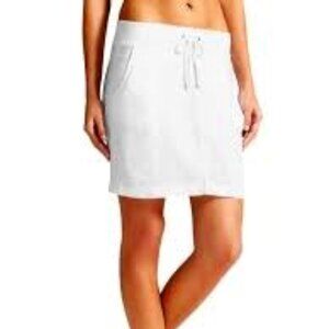 Athleta Linen Seline White Skirt size 6, NWT